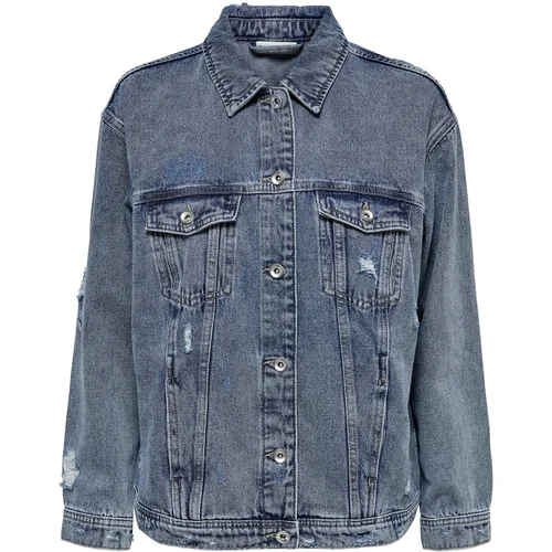 Only Prehodna jakna 'Ekat' moder denim