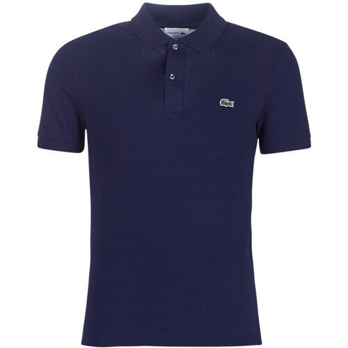 Lacoste Polo majice kratki rokavi PH4012 SLIM Modra Slike