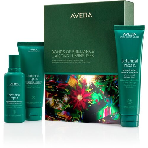 Aveda Holiday Bonds of Brilliance: Botanical Repair&amp;trade; Strengthening Essentials božični darilni set za lase Slike