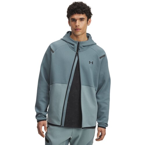Under Armour Mu&amp;scaron;ki duks UA Unstoppable Flc FZ HD EU 1389352-587, Svetloplavi Slike