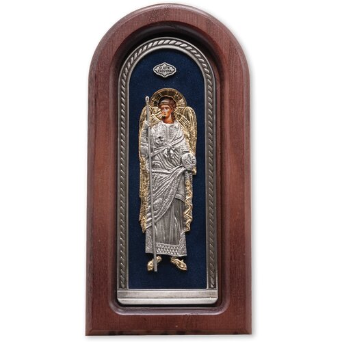  Ikona u drvetu Sveti Arhangel Gavrilo, 82x170x22mm Cene