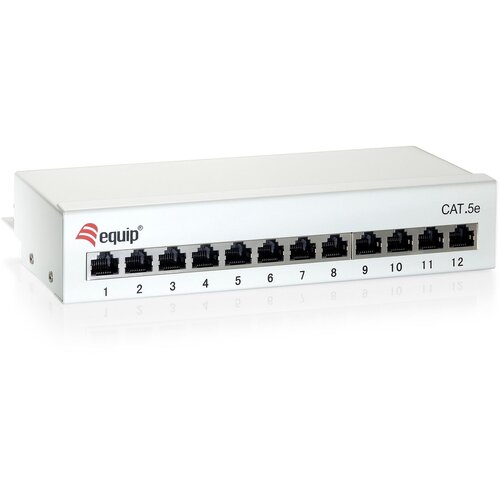 Equip 12-Port Cat.6 Desktop Patch Panel, Light Grey Cijene