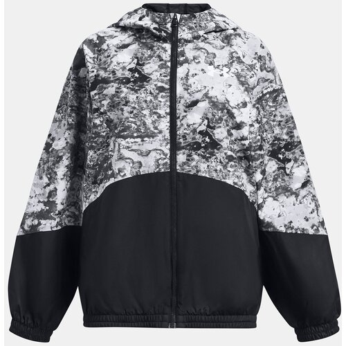 Under Armour Jacket Woven FZ Jacket-BLK - Girls Cene