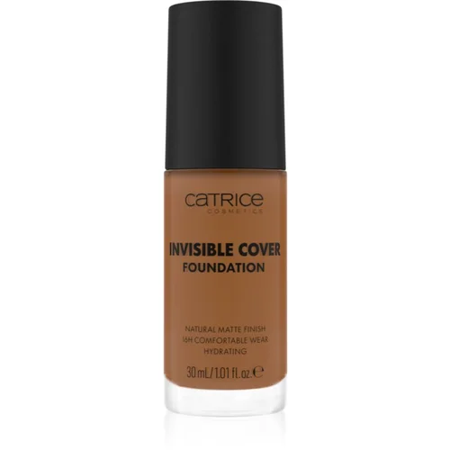 Catrice Invisible Cover Foundation prekrivni tekoči puder z mat učinkom odtenek 053W 30 ml