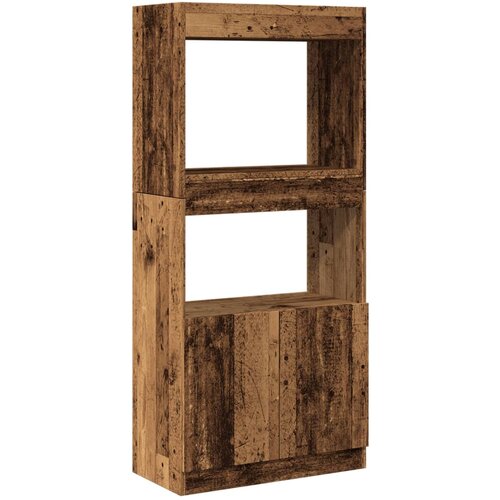 Maison Chic Visoka omara - Komoda - Predalnik starinski les 63x33x140 cm inženirski les, (21721375) Cene