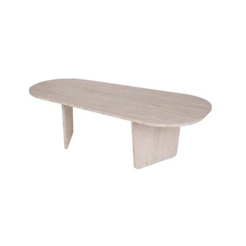 Hanah home sto za kafu ovalis travertine Slike