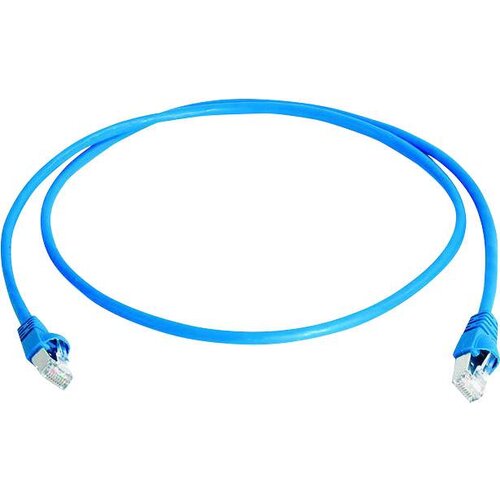 Telegärtner L00006A0046 RJ45 omrežni kabel\, Patch kabel CAT 6a S/FTP 20.00 m modra ognjevaren\, brez halogena\, UL-certificirano 1 kos, (20418531) Cene