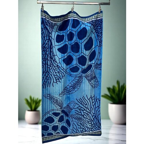  Plažni Pe&amp;scaron;kir Sea Turtle &amp;ndash; 100% Pamuk, 100 x 184 cm ( VLK000680-s.t ) Slike