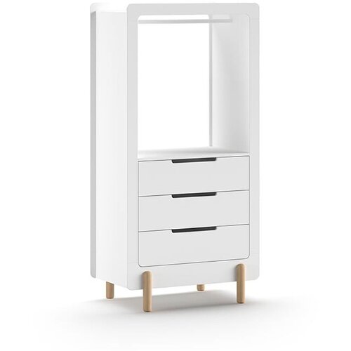 Vipack Bela odprta otro&amp;scaron;ka garderobna omara 88x180x57 cm Smile &amp;ndash; Slike