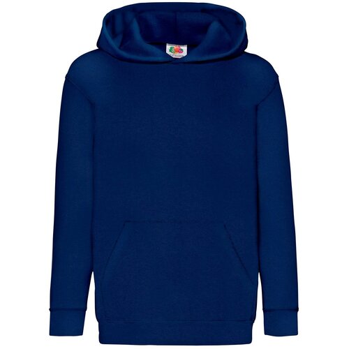 Fruit Of The Loom Navy blue children's sweatshirt Classic kangaroo Cene