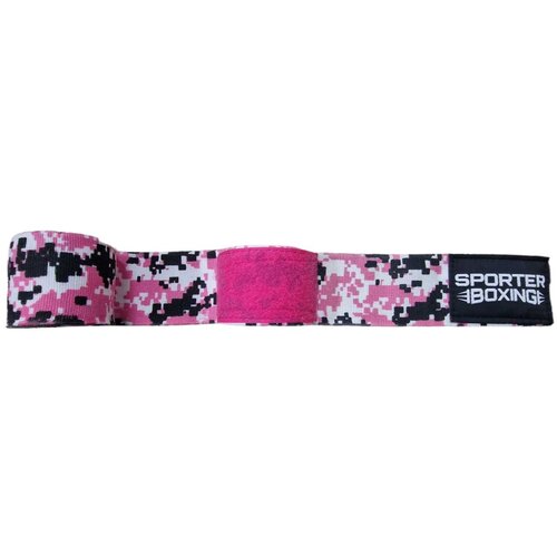 SPORTER BOXING Bandažeri za boks 4.5m Boks bandažeri pink -par Cene