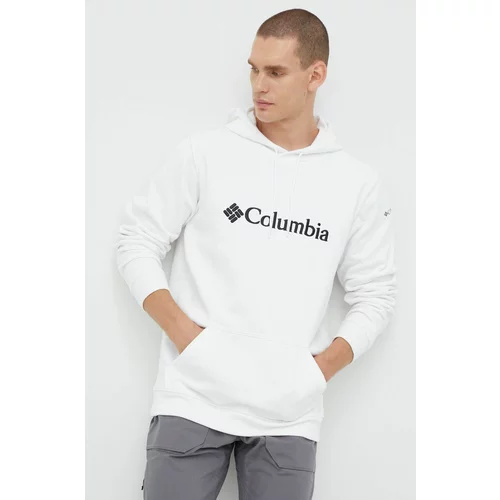Columbia Bluza moška, bela barva,