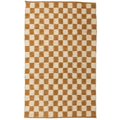 Bloomingville Bež/jantarni pamučan tepih 140x200 cm Chola – Cijene