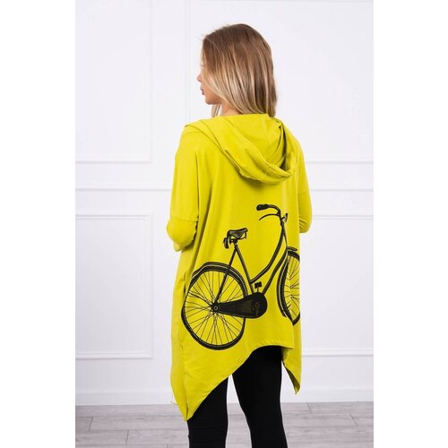 Kesi Kiwi cycling print sweatshirt Slike