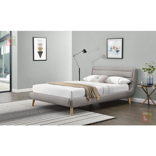 Halmar Krevet Elanda - 160x200 cm - svijetlosiva Slike