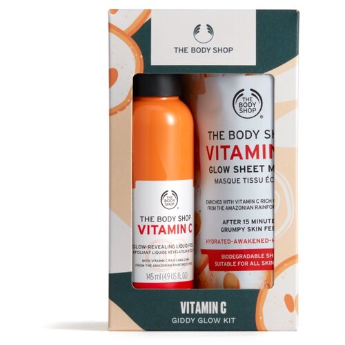 The Body Shop poklon set Vitamin C Giddy Glow Kit Slike