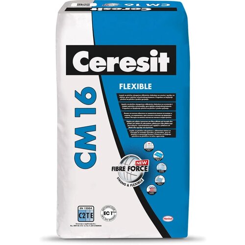 Ceresit 25 kg fleksibilno lepilo za keramične plo&amp;scaron;čice cm 16 Slike