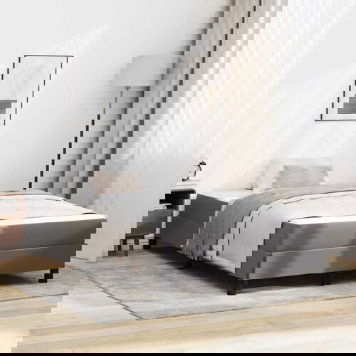 vidaXL Krevet Ostalo Siva 120 x 200 cm Cene