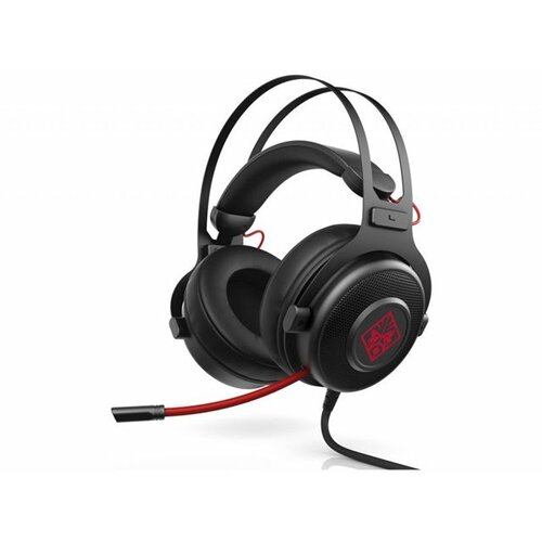 Hp omen 800 headset black/red (1KF76AA) slušalice Slike