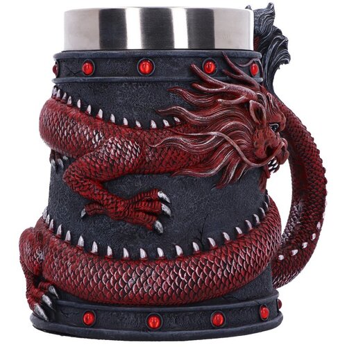 Nemesis Now Dekorativna krigla Dragon Coil crvena 16 cm Cene