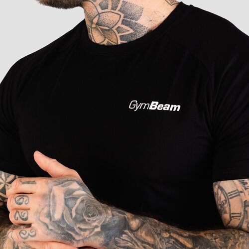 GymBeam mu&amp;scaron;ka majica TRN Fitted Black 72970 Slike