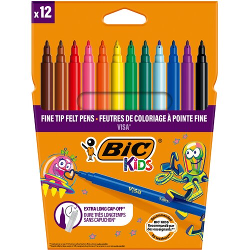 Bic KIDS Visa fiber pisala, kartonska škatla 12, (21656280) Cene