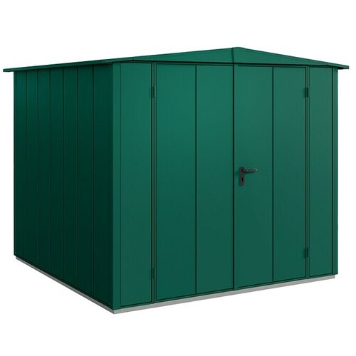 EcoStar Spremi&scaron;te Elegant-S Tip 2 (Vanjska &scaron;irina uklj. krovni prevjes: 258,8 cm, Vanjska dubina uklj. krovni prevjes: 247,7 cm, Zelena, Dvostruka vrata) Cijene