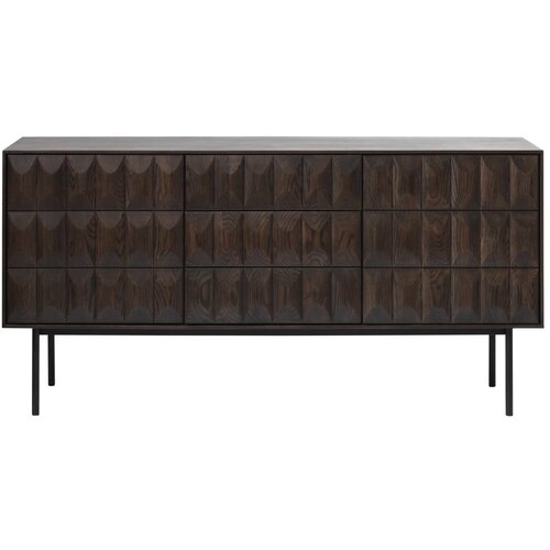 Unique Furniture Rjava komoda Latina, dolžina 160 cm Slike