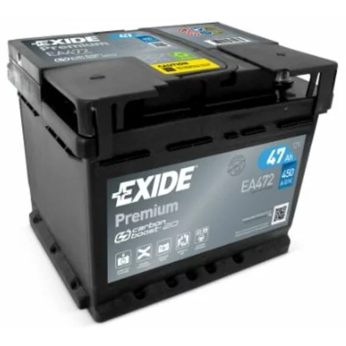 Exide akumulator Premium, 47AH, D, 450A, EA472