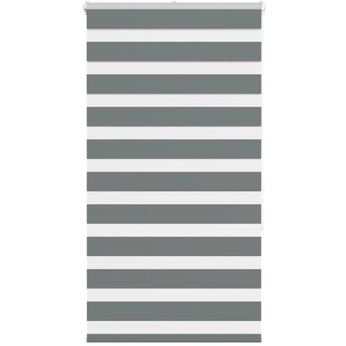 vidaXL Zebra senčilo temno sivo 70x150 cm tkanina širina 65,9 cm Cene