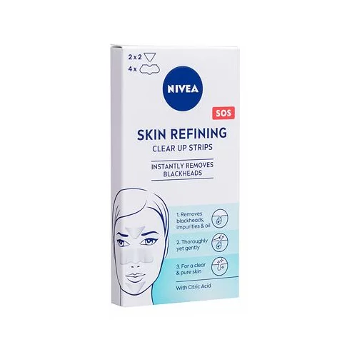 Nivea skin refining sos clear up strips nega problematične kože 8 ks za ženske