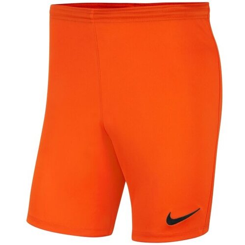 Nike DRI-FIT PARK III Mu&amp;scaron;ke nogometne kratke hlače, narančasta, veličina Slike