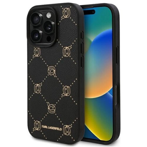 Karl Lagerfeld OVITEK KARL HEAD ZA MAGSAFE OVITEK ZA IPHONE 16 PRO ČRN, (21898692) Cene