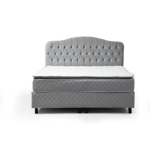 Hanah home Bračni krevet Vassi Set 140 x 200 v3 Grey Cene