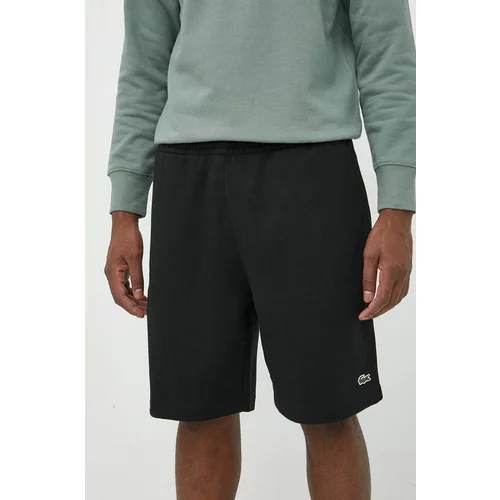 Lacoste Športne kratke hlače GH9627 Zelena Regular Fit