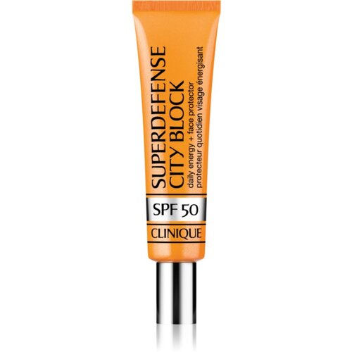 Clinique Superdefense™ City Block Broad Spectrum SPF 50 Daily Energy + Face Protector energijski zaščitni fluid SPF 50 40 ml Cene
