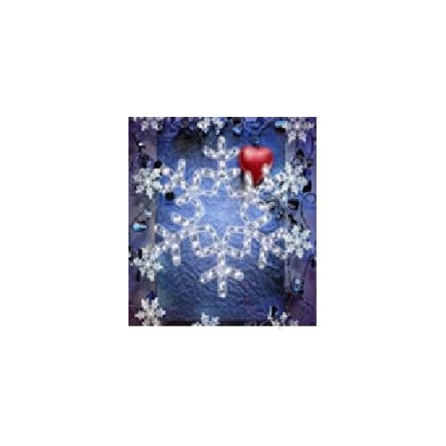 novogodišnja dekoracija - LED Pahulja 60 cm, 52-501000 Slike
