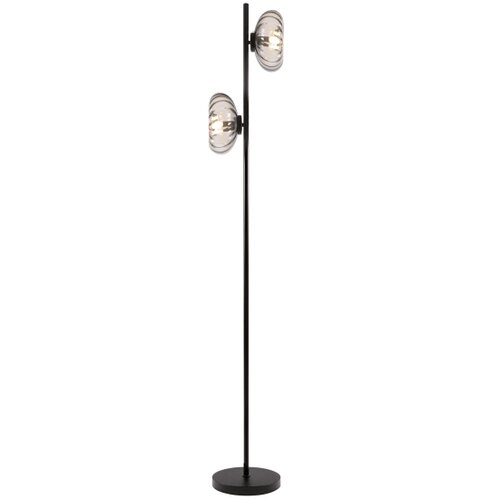 Osram podna lampa decor smoke 2xE14/12W/230V crna/zadimljeno-siva Slike