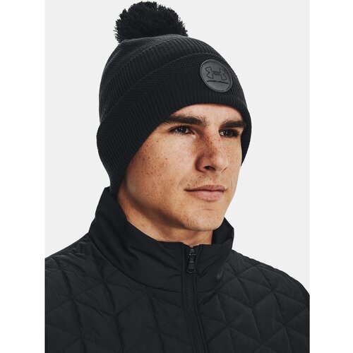 Under Armour Beanie UA Driver Pom-BLK - Men Cene