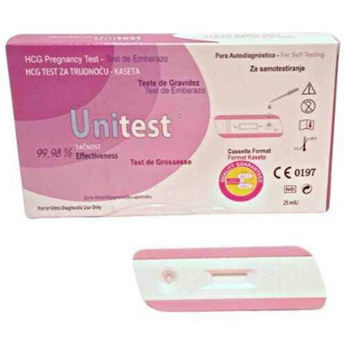 Unitest test za trudnoću kaseta 25 miu Slike
