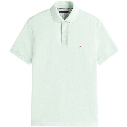 Tommy Hilfiger 1985 Regular Fit Polo Shirt Mint Gel Heather sarena Slike