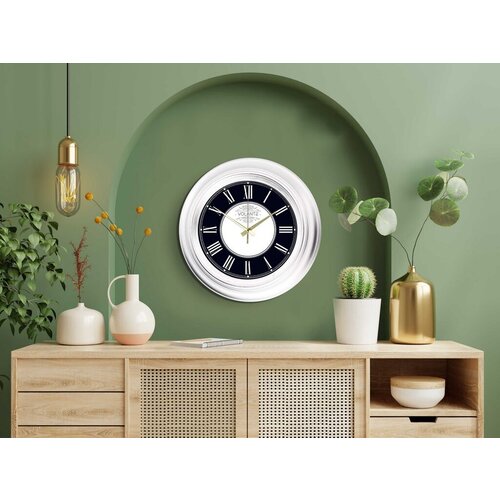 Wallity Zidni sat A80818-Byz16Gld, 45x45 cm, Beli Cene