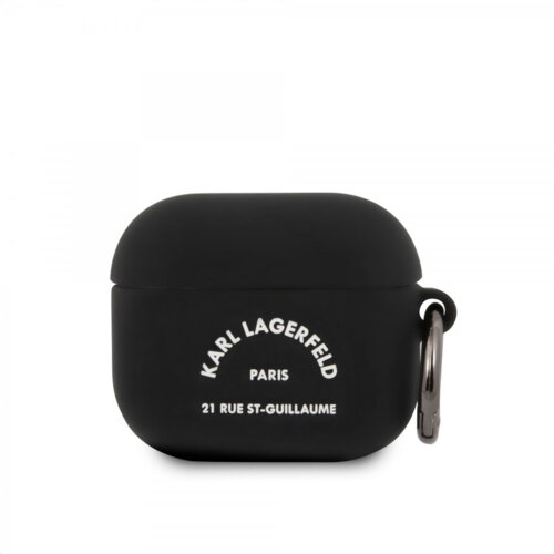 Karl Lagerfeld črn ovitek za AirPods 3 - KLACA3SILRSGBK Cene