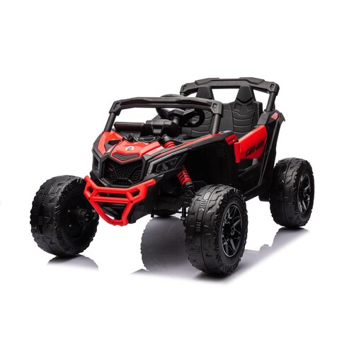 Buggy na akumulator ATV CAN-AM Maverick 4x4 - rdeč Slike