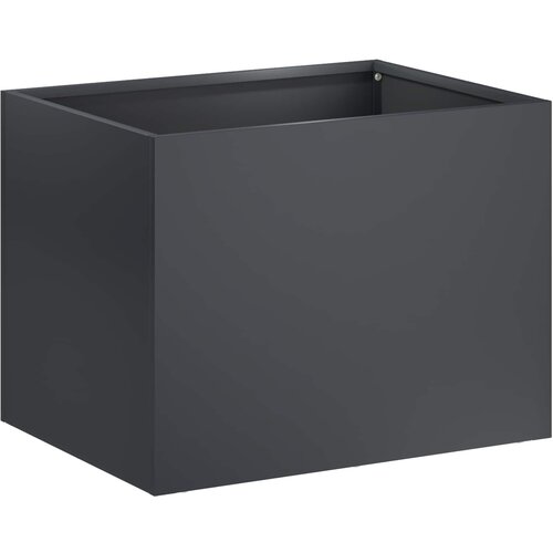  Vrtna saksija 2 kom. Antracit 40 x 30 x 30 cm Čelična vrata Slike