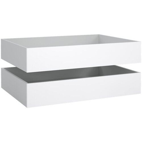 Tvilum Bijele ladice za ispod kreveta u setu 2 kom 90x190/140x190 cm Naia – Cene