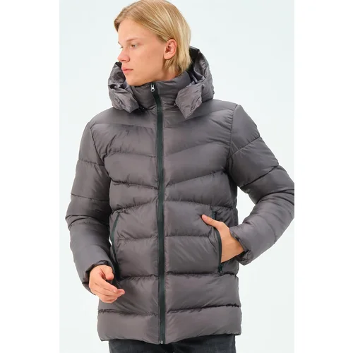 Dewberry M8659 MEN'S COAT-ANTHRACITE