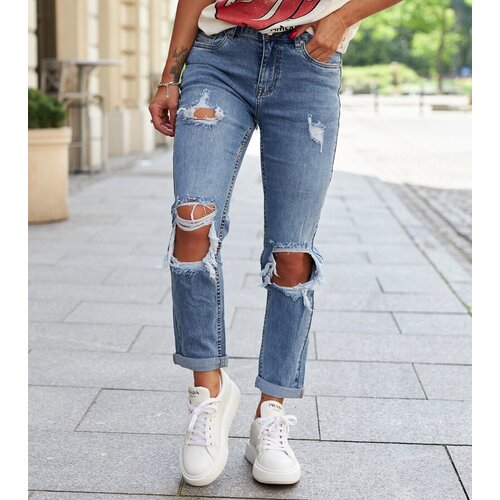 Gemre Forconese distressed mom fit jeans Cene