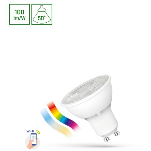 smart+ led sijalica 4.5W GU10 CCT RGB DIM WI-FI Cene
