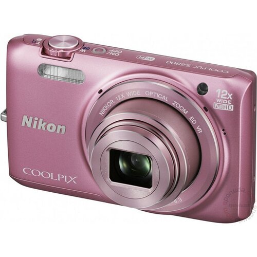 Nikon CoolPix S6800 Pink digitalni fotoaparat Slike